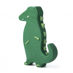Natūralios gumos kramtukas žaislas krokodilas